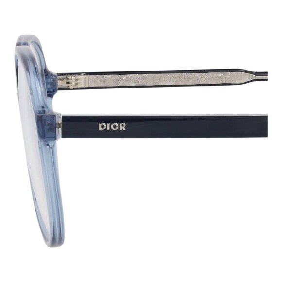 Dior Mens Aviator Blue Blue Transparent Fashion Designer Eyewear - Picture 4 of 4